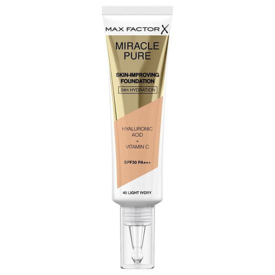 shumee Miracle Pure SPF30 PA+++ podkladová báza zlepšujúca stav pleti 40 Light Ivory 30ml