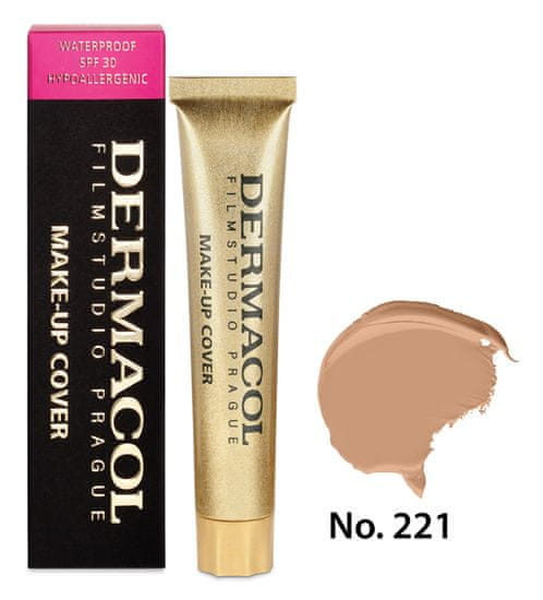 shumee Make-Up Cover vodeodolná podkladová báza s vysokým krytím 221 SPF30 30g