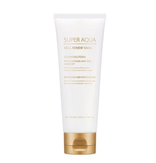 shumee Super Aqua Cell Renew Snail Cleansing Foam umývacia pena s výťažkom zo slimačieho slizu 100ml