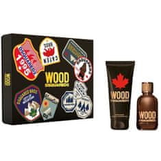 shumee Wood Pour Homme set toaletná voda v spreji 100ml + sprchový gél 150ml