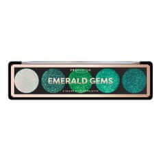 shumee Emerald Gems Eyeshadow Palette - paletka 5 očných tieňov