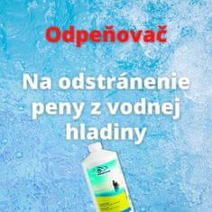 Chemoform Odpeňovač vírivkovej vody 1L, na odstránenie peny z hladiny vírivky