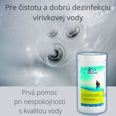 Chemoform Oxi chlor šok granulát 1 kg na dezinfekciu vody vo vírivkach a bazénoch