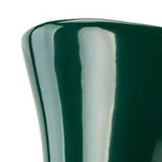 botle Keramická váza na kvety Tmavo zelená V 22,3 cm D 6 cm Dekoratívna stolová váza Hodinové sklo Kvety Dekorácia Orchidea Moderný pôvab