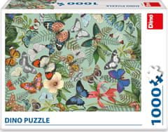 DINO Puzzle Motýlia lúka 1000 dielikov