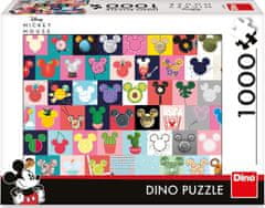 DINO Puzzle Mickeyho uši 1000 dielikov