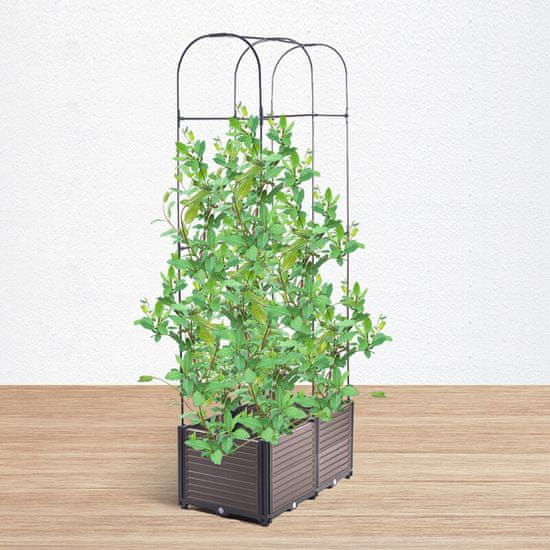 Focus Garden Pestovateľský Box + Plochý Stojan Grow Flat Set 84X42X180Cm