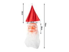 Malatec Verk 26077 Maska Santa Claus s čiapkou a fúzmi