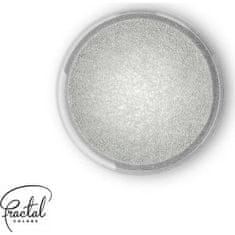 Dekoračná prášková perleťová farba Fractal - Sparkling White (3,5 g) 