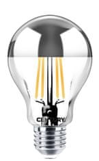 Century CENTÚRY FILAMENT LED INCANTO CHIARA HRUŠKA SILVER DOME A60 11W E27 2700K