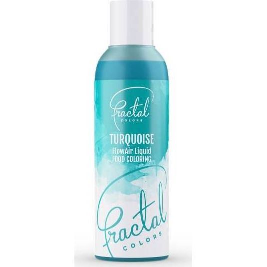 Airbrush farba tekutá Fractal - Turquoise (100 ml) 6112