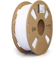 Gembird tisková struna (filament), PLA MATTE, 1,75mm, 1kg (3DP-PLA-01-MTW), biela