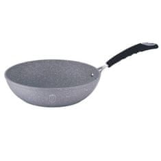 Berlingerhaus Wok s mramorovým povrchem BH 1159 Wok s mramorovým povrchem 28 cm Gray Stone Touch Line