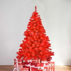 Timeless Tools Červený umelý vianočný stromček, 150 cm 415 vetiev