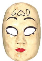 Guirca Karnevalová maska Purge (Očista) srdce PVC