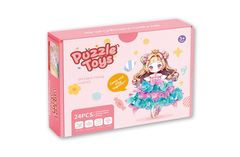 CoolCeny Kreatívna súprava na tvorbu z pestrofarebných látok - Puzzle Toys