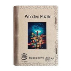 Dřěvěné puzzle/Magické město A4