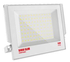 Century CENTÚRY LED reflektor SIRIO SLIM BIELÝ 70W 4000K 110d 230x270x28mm IP66 IK08