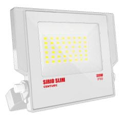 Century CENTÚRY LED reflektor SIRIO SLIM BIELÝ 30W 4000K 110d 147x160x28mm IP66 IK08