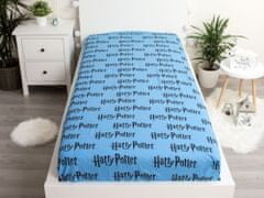 Jerry Fabrics Modrá detská plachta Harry Potter