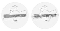 Ecolite Ecolite SMD kruh 22,5 cm, 6/12/18W, CCT, 1880lm, biela WPCB2-18W/BI