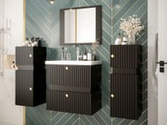 Veneti Kúpeľňová zostava SALVATORA 3 - čierna + umývadlo a sifón ZDARMA