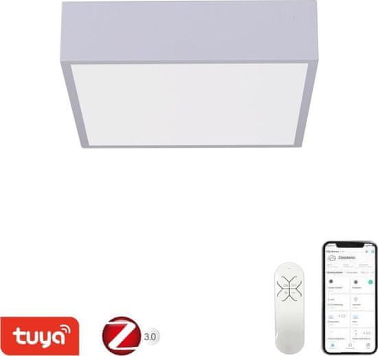 Immax NEO CANTO SLIM Smart stropní svítidlo 28x28x7cm 22W 1610lm bílé Zigbee 3.0, TUYA