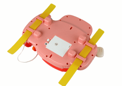 Mamido Interaktívny Ružový Volant - Multifunkčný Simulátor Jazdy