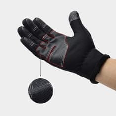 MG Sports rukavice na ovládanie dotykového displeja XL, čierne