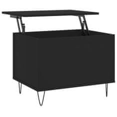 Petromila vidaXL Konferenčný stolík čierny 60x44,5x45 cm spracované drevo