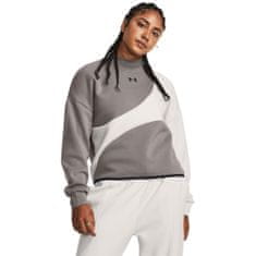 Under Armour Mikina sivá 173 - 177 cm/L Unstoppable Flc Crop Crew