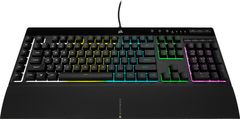 Corsair K55 RGB PRO/Drôtová USB/US layout/Čierna