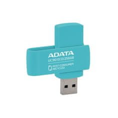 A-Data UC310 ECO/256GB/USB 3.2/USB-A/Zelená