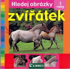 Hľadaj obrázky zvieratiek - 2. roky