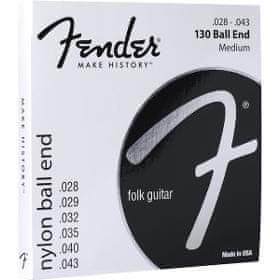 Fender 073-0130-400 Nylon Ball End, Gauges.028-.