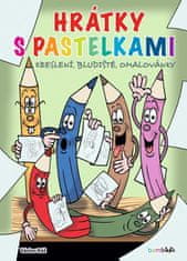 Hrátky s pastelkami - Kreslenie, bludisko, omaľovánky