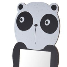 ModernHome Nástenné zrkadlo Panda pre deti