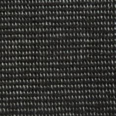 ModernHome Prikrývka AMBER 180x220 cm čierna