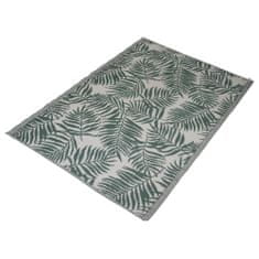 ModernHome Podlahová rohožka zelené listy 120x180 cm