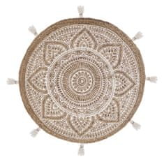 ModernHome Okrúhly jutový koberec Rosalie 78 cm