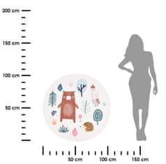 ModernHome Koberec do detskej izby Medvedík 100 cm