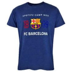 FAN SHOP SLOVAKIA Tričko FC Barcelona, modré, poly-bavlna | XL