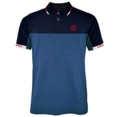 FAN SHOP SLOVAKIA Polo tričko FC Barcelona, modré, poly-bavlna | XXL