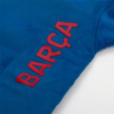 FAN SHOP SLOVAKIA Mikina FC Barcelona, modrá, kapucňa, zips | XXL