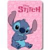 SETINO Dievčenská fleecová deka Lilo & Stitch