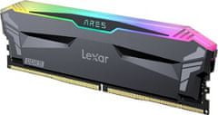 LEXAR ARES RGB 32GB (2x16GB) DDR5 6000, CL30, EXPO, čierna