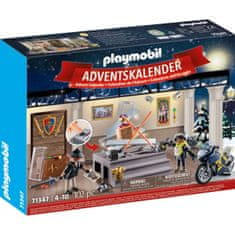 Playmobil Adventný kalendár 71347 Krádeže v múzeu