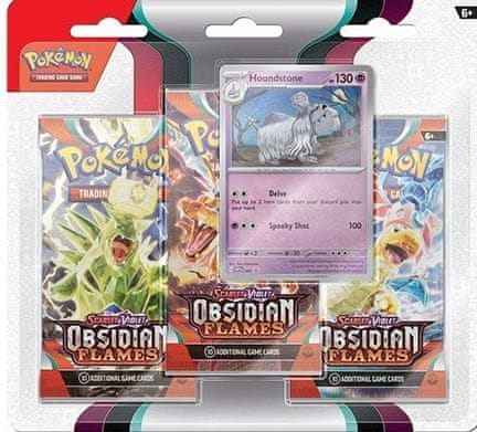 Mikro Trading POKÉMON TCG - Obsidiánové plamene 3-blister