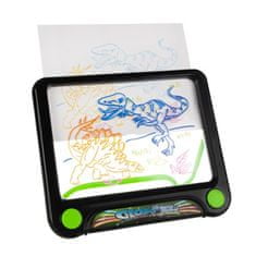 Solex Tabuľa na kreslenie pre deti GLOW DRAWING BOARD dinosaury