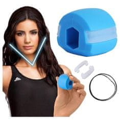 SOLFIT® Domáca fitness pomôcka na tréning a posilňovanie čeľuste (2 ks, modrá a fialová farba) | JAWFORM